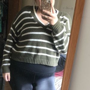 Cropped sweater